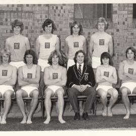 Rowing first crew, 1976