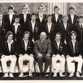 Cricket First XI, 1972