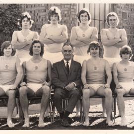Rowing first crew, 1972
