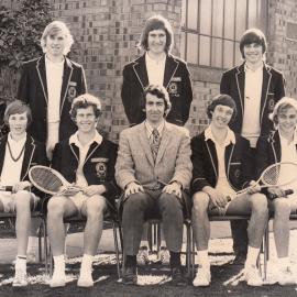 Tennis open team (Summer), 1972