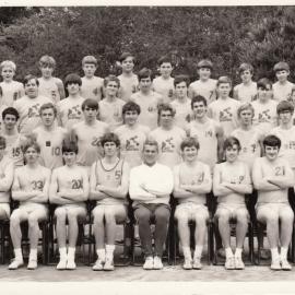 Basketball team, 1970