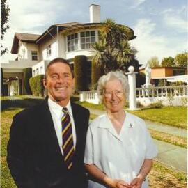 Phil De Young with Sister Mary Gaylor, 2003
