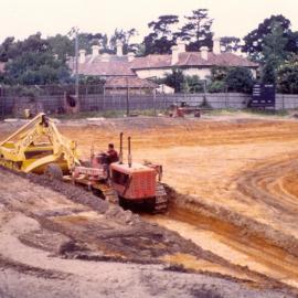 Enlargement of the Senior oval, 1954