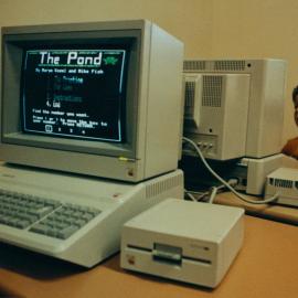 Macintosh computers in the Junior School, 1980s