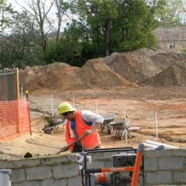 Cluny Green earthworks, 2005