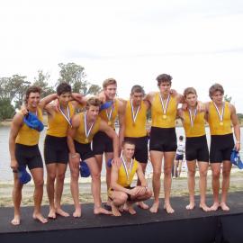 Rowing boys' 1st VIII, 2004