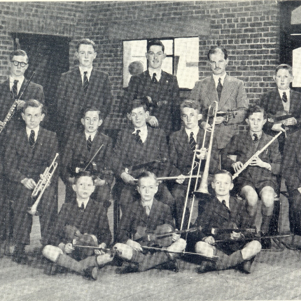 School orchestra, 1951