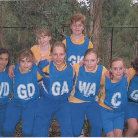 Junior School Donvale netball team, 1990s