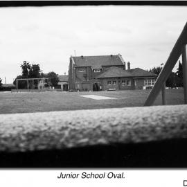 Junior School oval, 1969