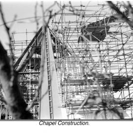 Chapel construction, 1970