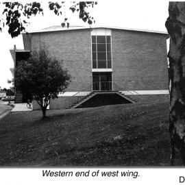 Western end of West Wing, 1969