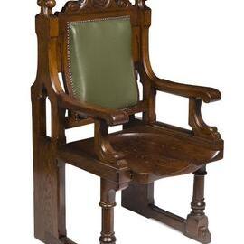 The Stock Exchange of Melbourne Call Room Chair, 1891