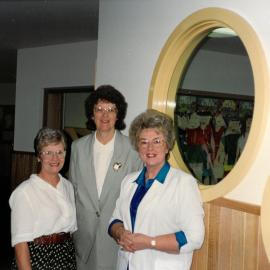 Pam O'Brien, Jan Sparkes and Val Evans, 1994