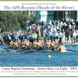 Senior boys 1st eight, 2004