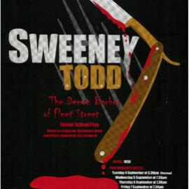 'Sweeney Todd' promotional poster, 2007
