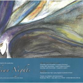 'Arabian nights' promotional poster, 2008