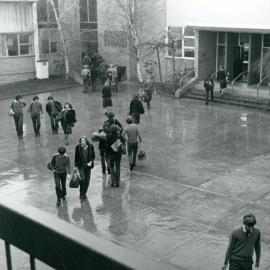 Quad pre roofing, 1980s