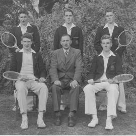 Tennis team, 1945