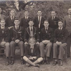 Swimming team, 1945