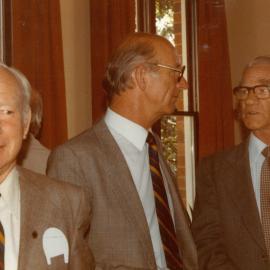 Eric Stevens and Mr Cramer, circa 1983