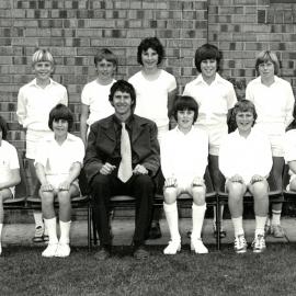 6th Form 'A' cricket team, 1976