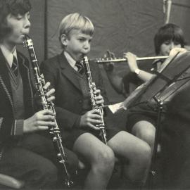Junior School orchestra, 1976