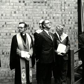 Opening of the H.G and W. Steele Wing, 1977