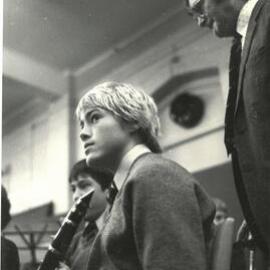 Members of the Junior School orchestra, circa 1976