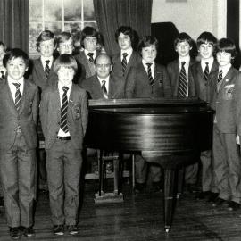 The Junior School choir, 1980