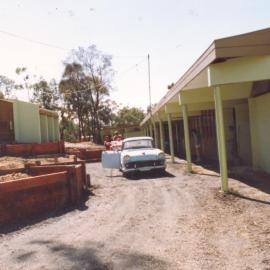 Construction works at Donvale campus, circa 1988