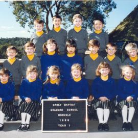 Donvale Year 1, 1989