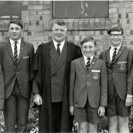 The Headmaster with Senior Boys, 1966