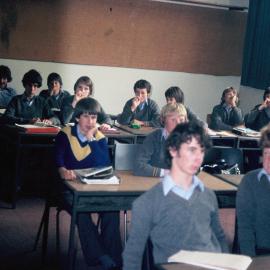 Year 8 classroom, 1982
