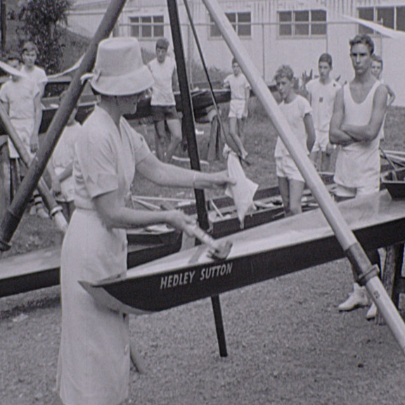Dedication of the boats, 1961