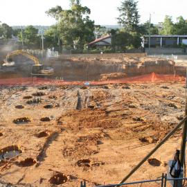 Preparation works for the De Young Performing Arts Centre, 2006