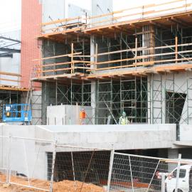 Construction of the De Young Performing Arts Centre, 2006