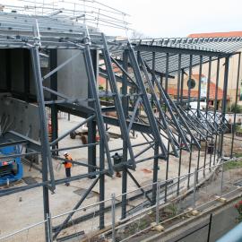 Construction of the De Young Performing Arts Centre, 2006