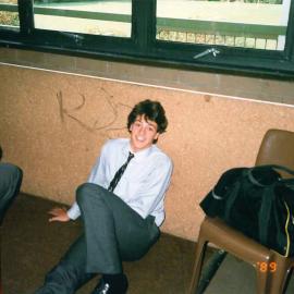 Unidentified Senior School student, 1989