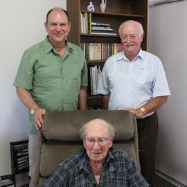 Wilton Eady, Andrew Clark and David Morgan, 2015
