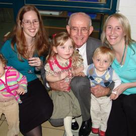 Bruce Murray and family, 2006