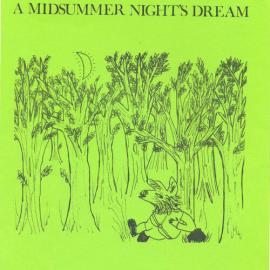 Programme for 'A midsummer night's dream', 1980