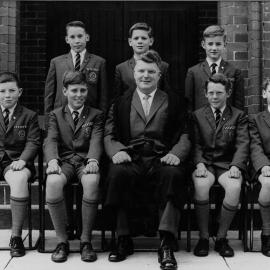 Headmaster and Junior School leaders, 1962