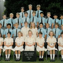Year 7B, 1990