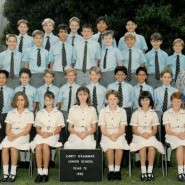 Year 7E, 1990