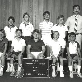 Under 12 tennis, 1985