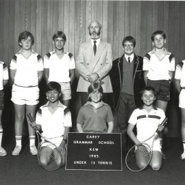 Under 13 tennis, 1985