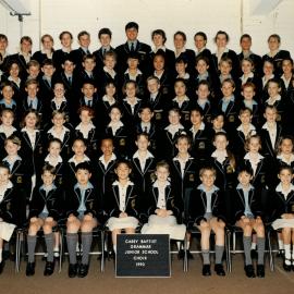 Junior School choir, 1990