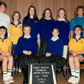 Junior School UK Tour Girls 1990