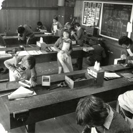 Junior School workshop, circa 1977