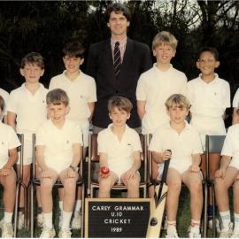 Under 10 cricket team, 1989